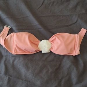 Victoria’s Secret sea shell strapless bikini top